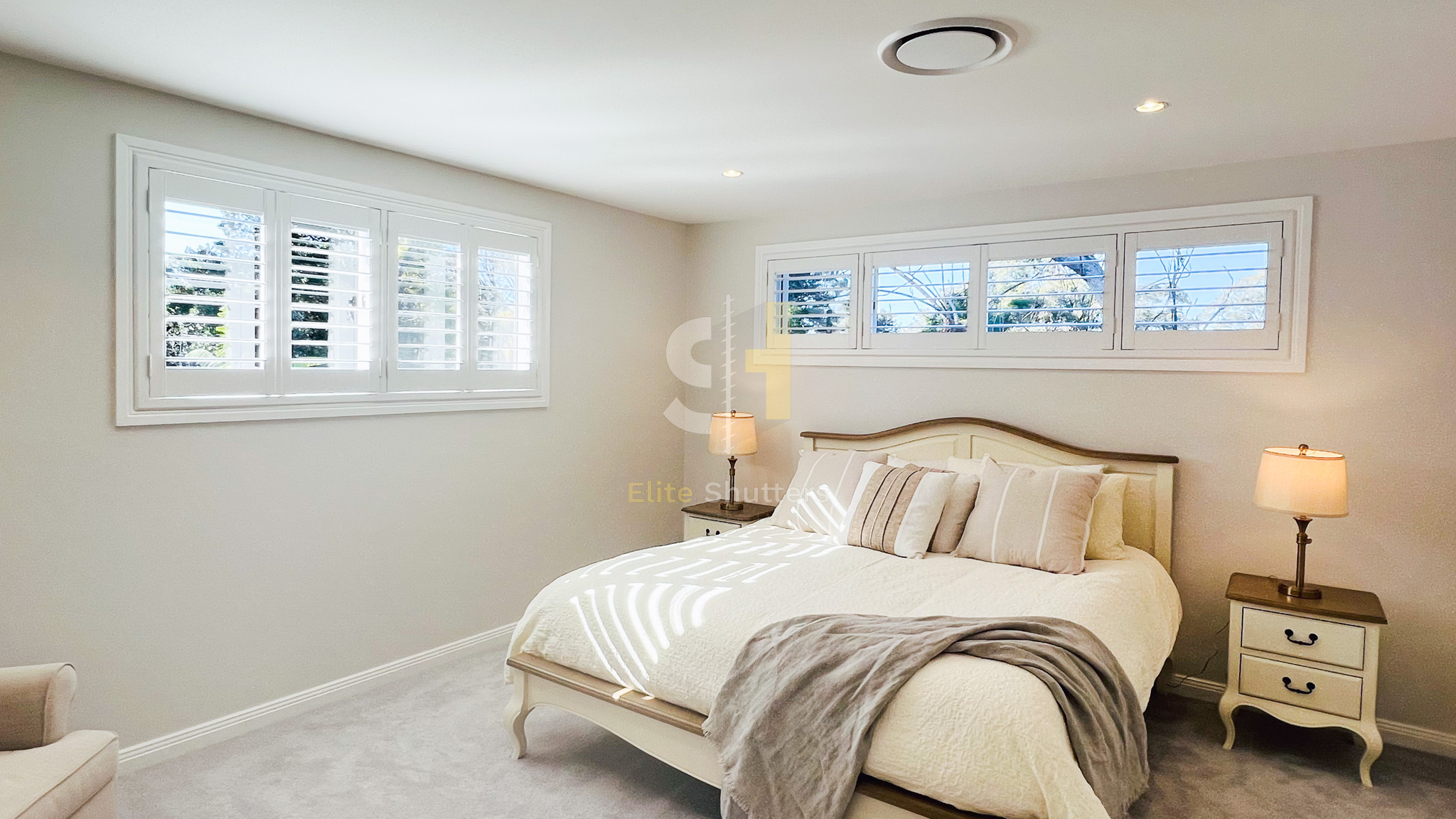 Shutters installation